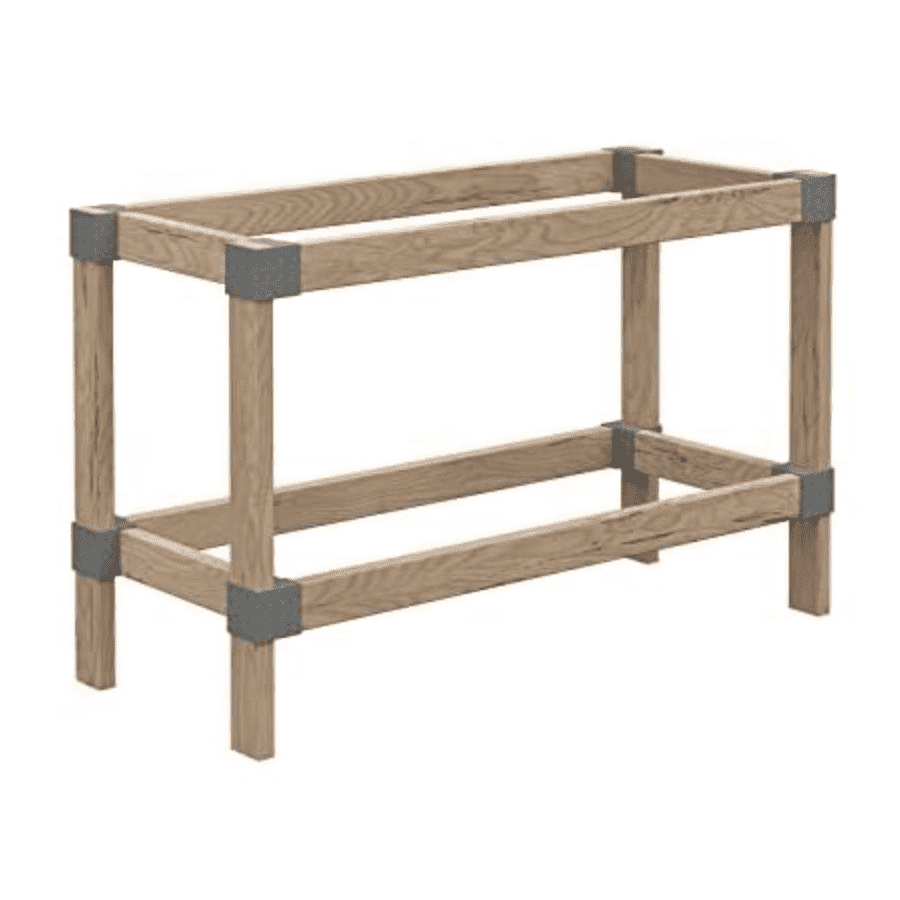Heavyweight 2x4-Foot Do-It-Yourself Workbench Kit: $25
