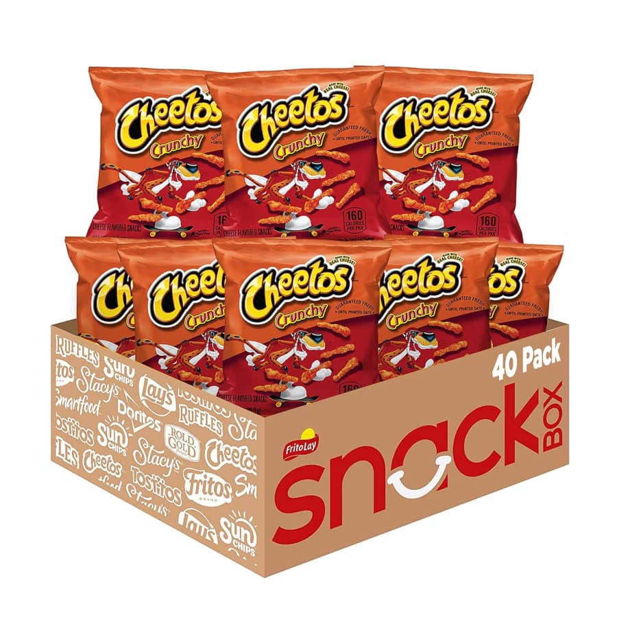 Cheetos Crunchy or Puffs 1-oz. Bag 40-Count Box: $15 via Sub & Save