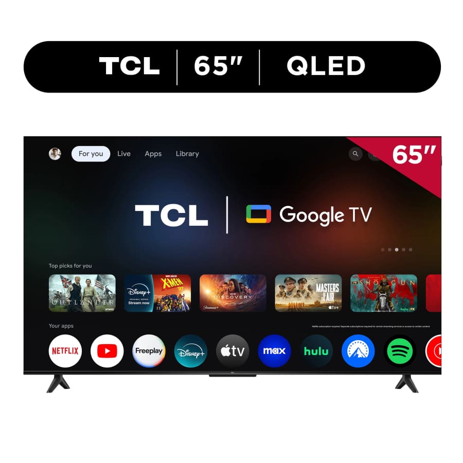TCL 65" 65Q51K Class Q51K Series Mini QLED 4K UHD Google Smart TV: $348