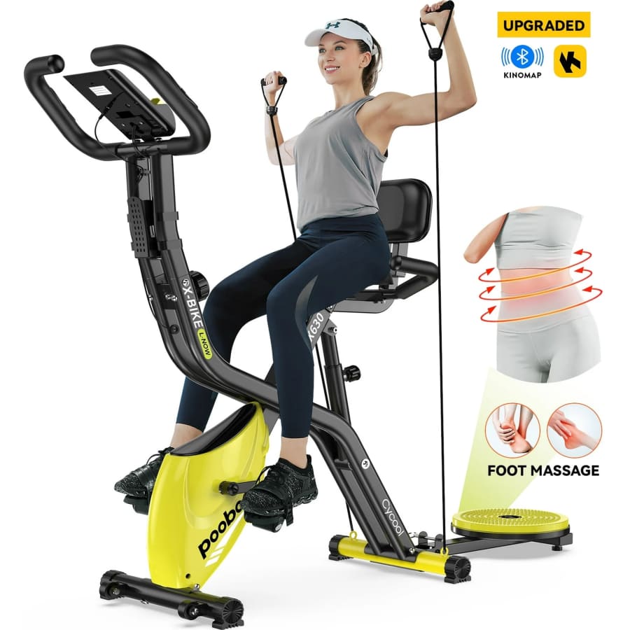 4-in-1 Foldable Exercise Bike: $159 4-in-1 Foldable Exercise Bike: $159