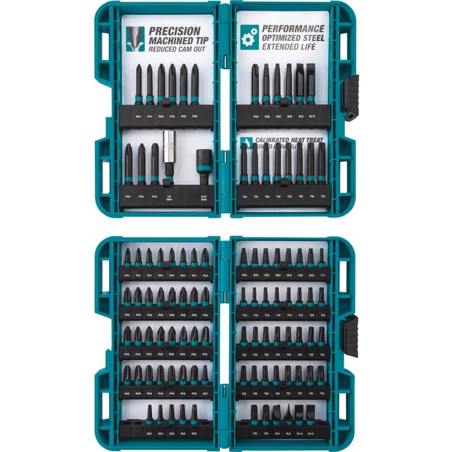 Makita Impactx 100-Piece Driver Bit Set: $20