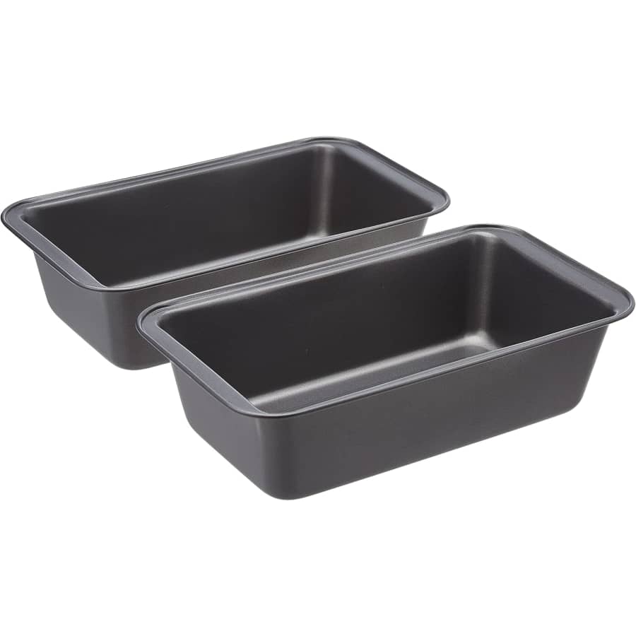 Amazon Basics Bread Loaf Pan 2-Pack: $6.99 Amazon Basics Bread Loaf Pan 2-Pack: $6.99