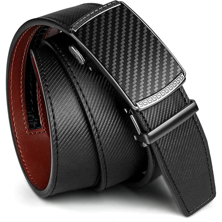 Men's Ratchet Leather Belt: $7.49 Men's Ratchet Leather Belt: $7.49