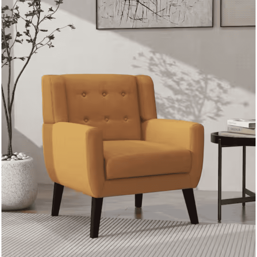 Uixe Button-Tufted Arm Chair: $144