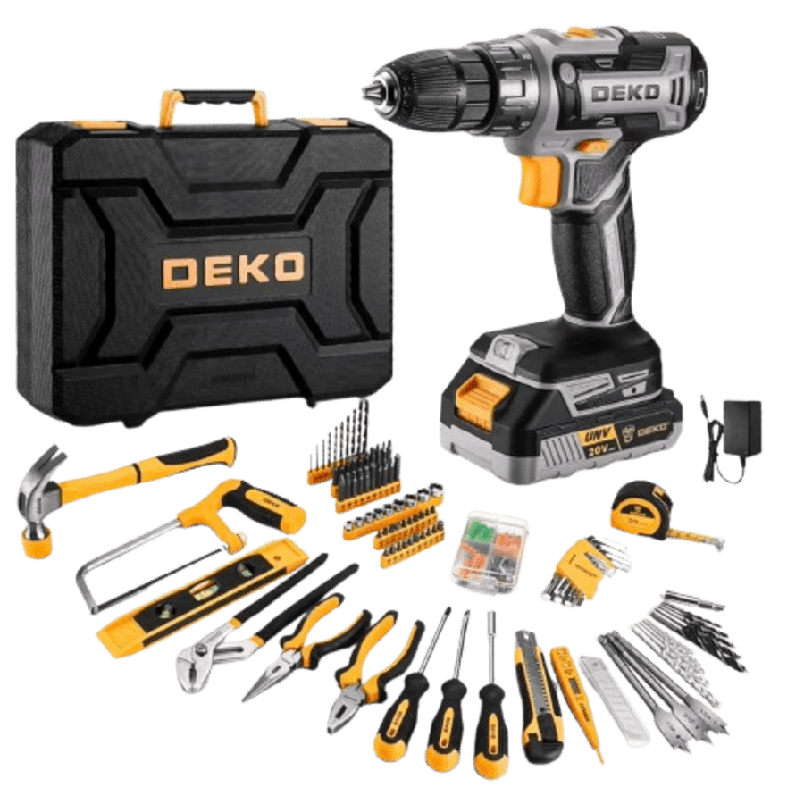 Deko Cordless Drill Tool Kit: $48 Deko Cordless Drill Tool Kit: $48