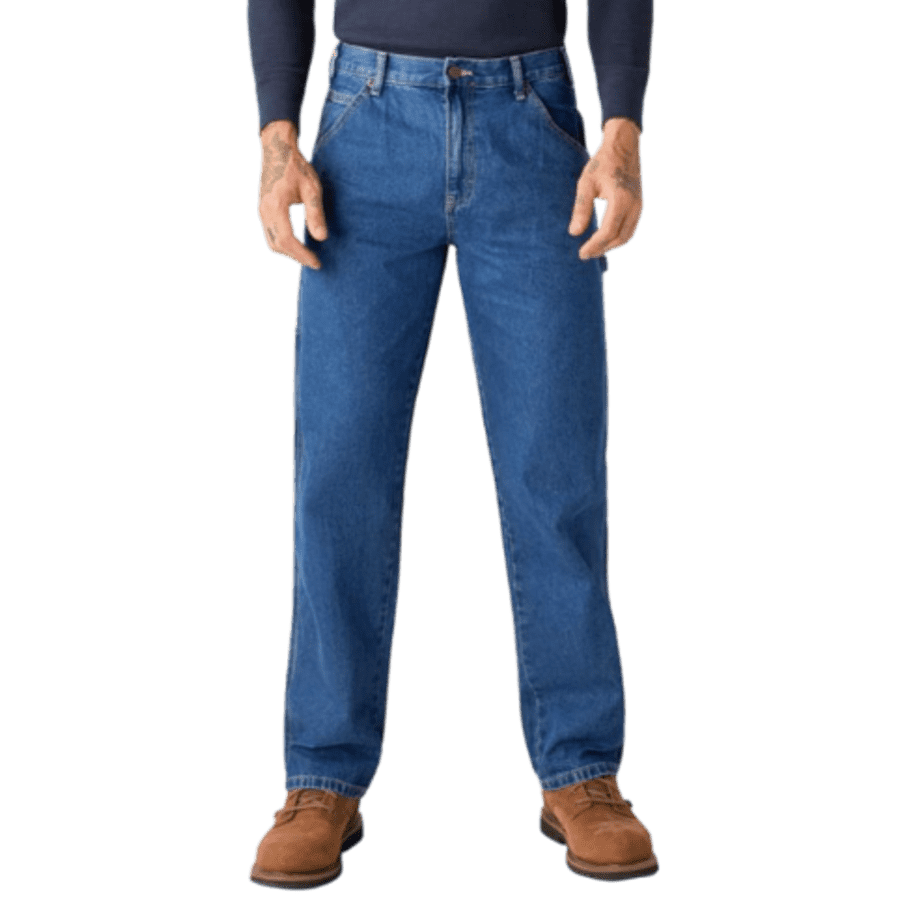 Dickies Men's Relaxed Fit Carpenter Jeans: $24 Dickies Men's Relaxed Fit Carpenter Jeans: $24
