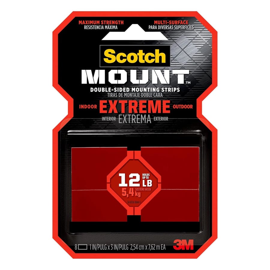 Scotch-Mount Extreme Double-Sided Mounting Strips: $4.98 via Sub & Save Scotch-Mount Extreme Double-Sided Mounting Strips: $4.98 via Sub & Save