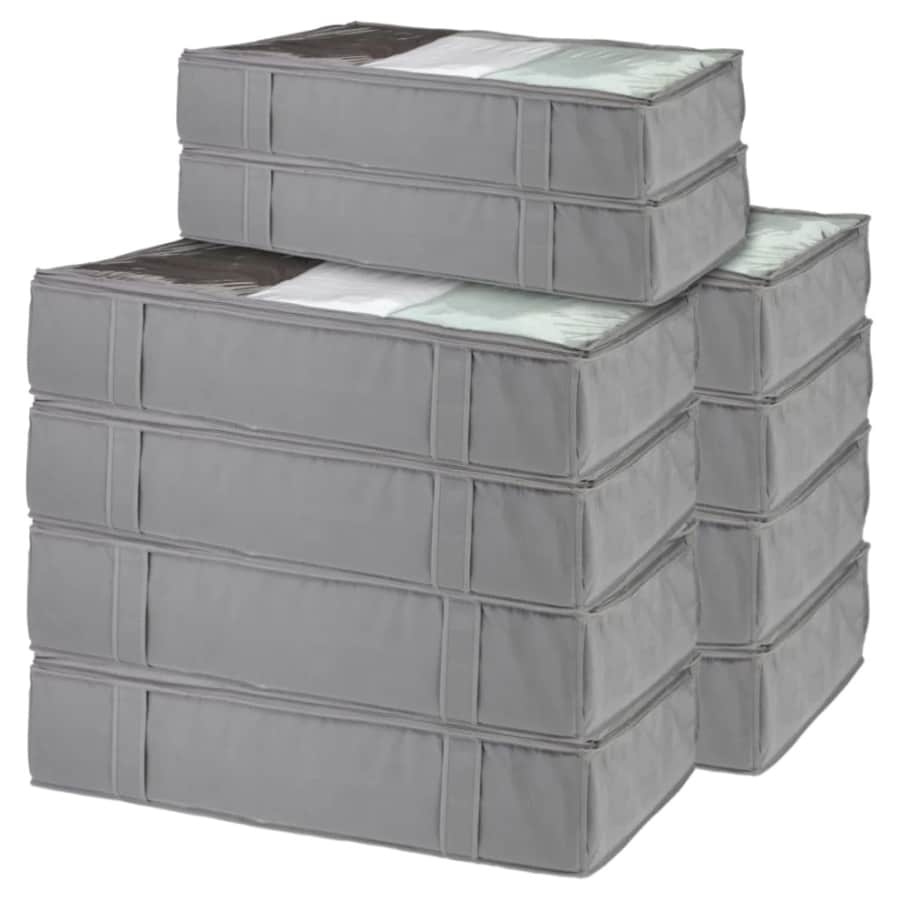 Whitmor Underbed Storage Bag 10-Pack: $20