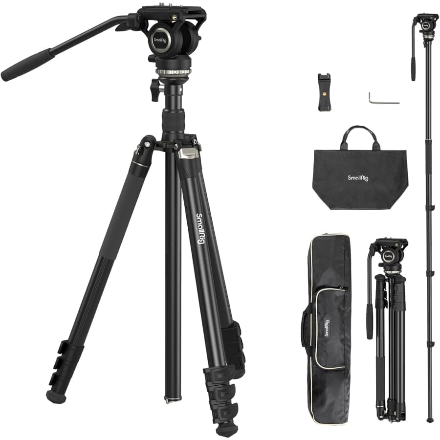 SmallRig CT210 75" Video Camera Tripod: $111.99 SmallRig CT210 75" Video Camera Tripod: $111.99