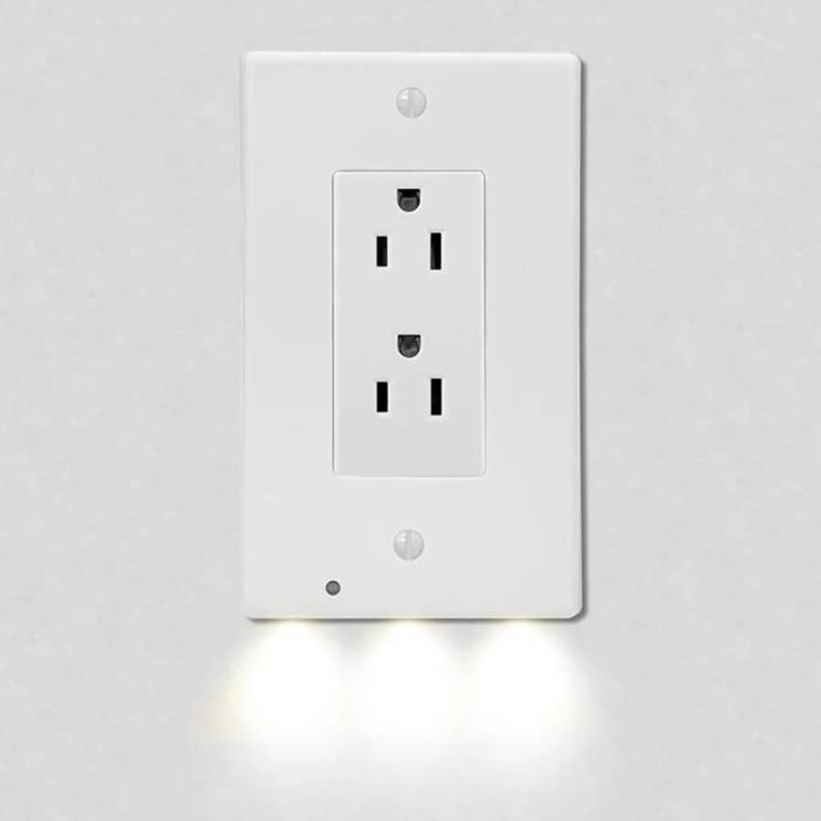Outlet Cover w/ LED Night Light 5-Pack: $15 Outlet Cover w/ LED Night Light 5-Pack: $15