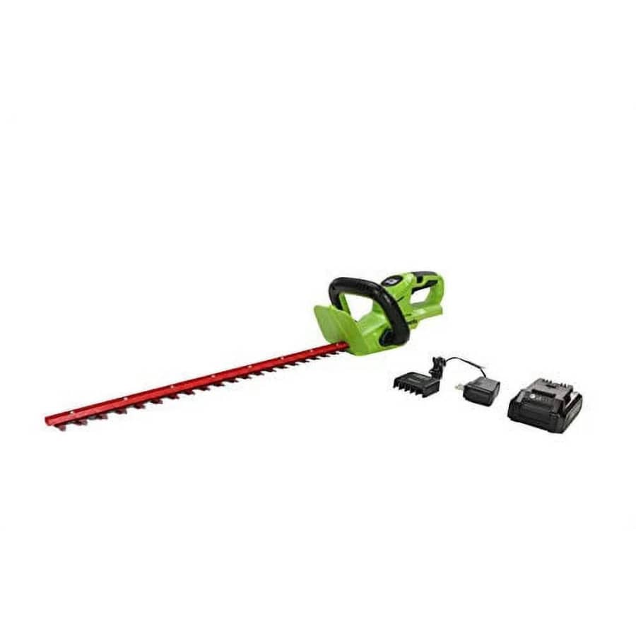 Greenworks 24V 22" Hedge Trimmer with 1.5Ah Battery & Charger: $68