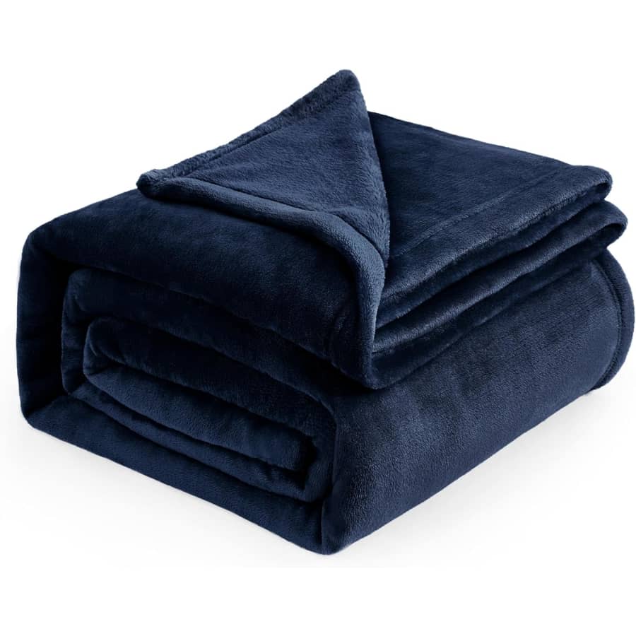 Bedsure 90" x 90" Queen Fleece Blanket: $21 Bedsure 90" x 90" Queen Fleece Blanket: $21