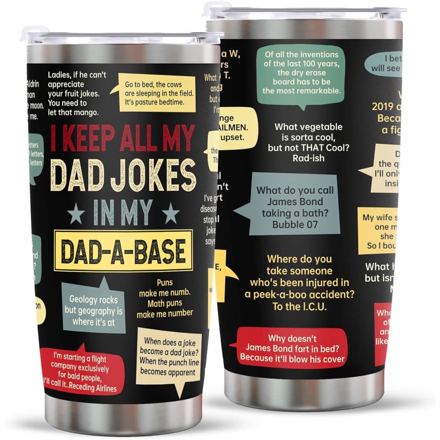 Dad Jokes 20-oz. Tumbler: $3.99
