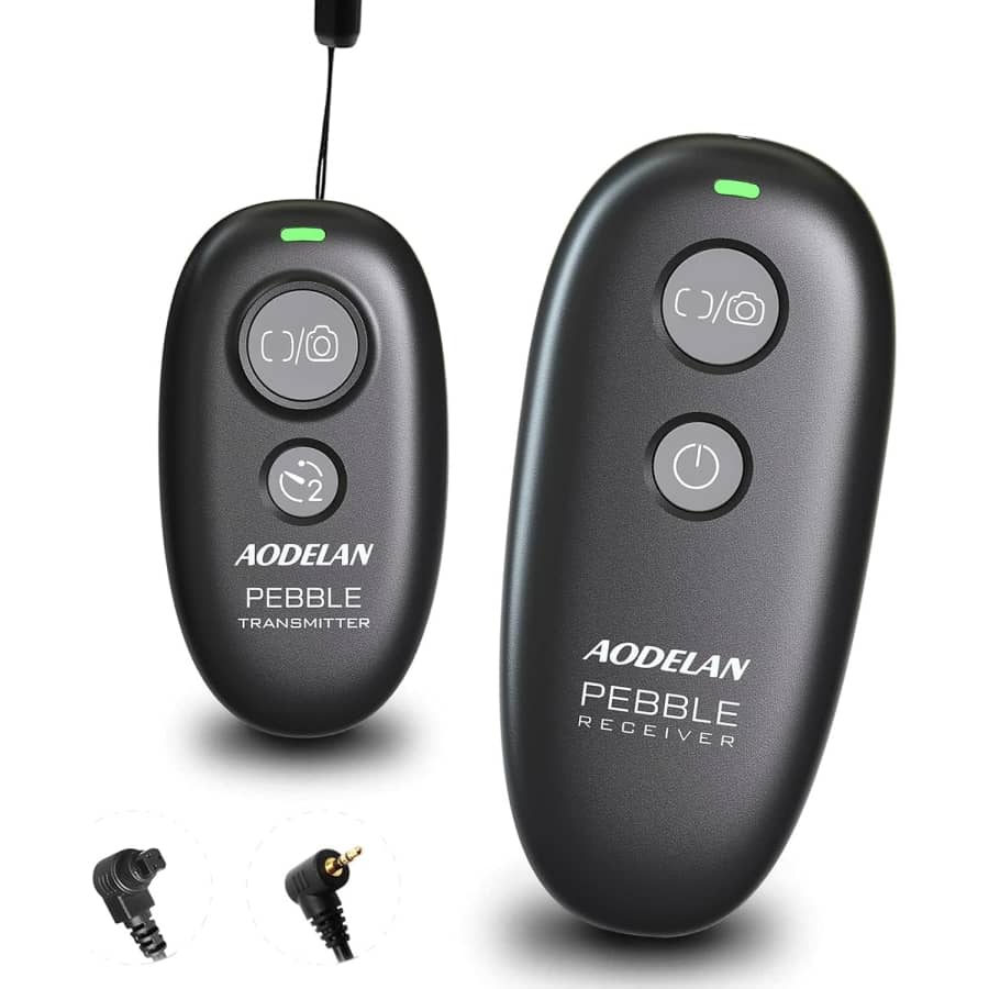 Wireless Shutter Remote Control: $19.79