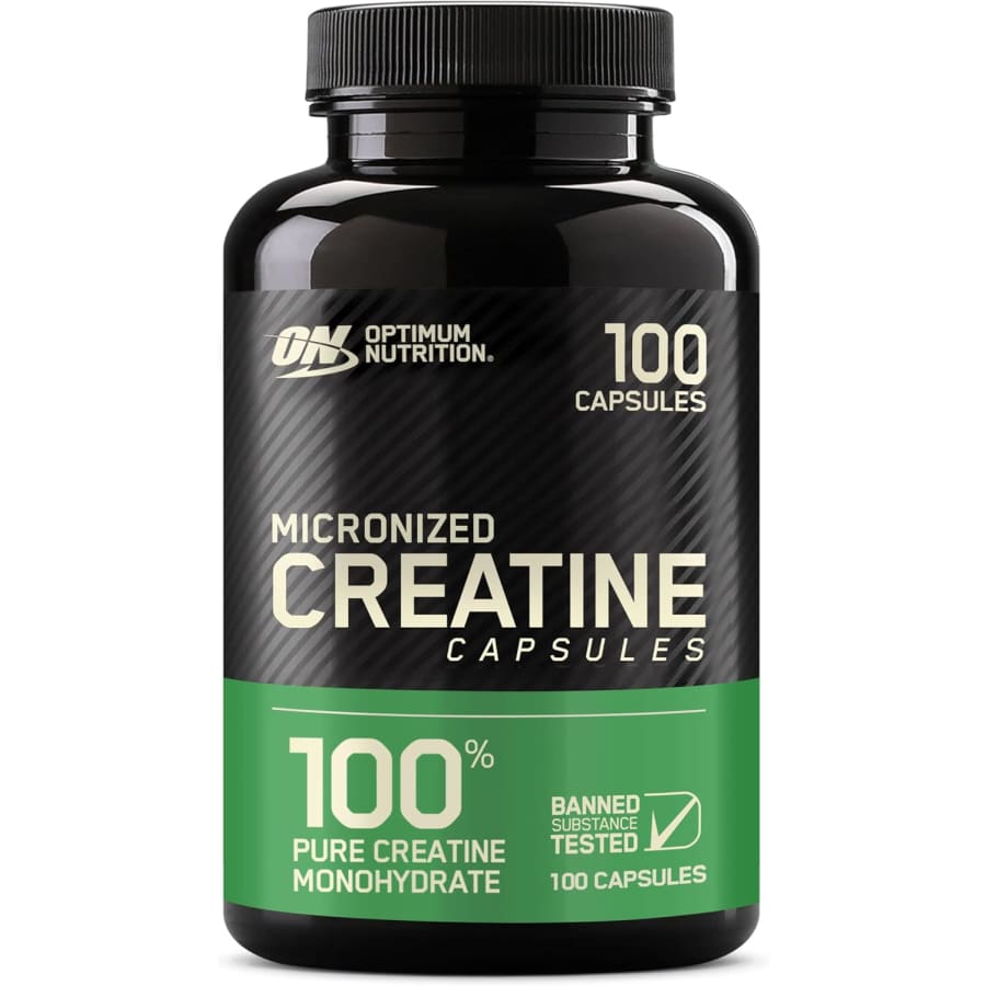 Optimum Nutrition Micronized Creatine Monohydrate Capsules 100-Count: $12 via Sub. & Save Optimum Nutrition Micronized Creatine Monohydrate Capsules 100-Count: $12 via Sub. & Save