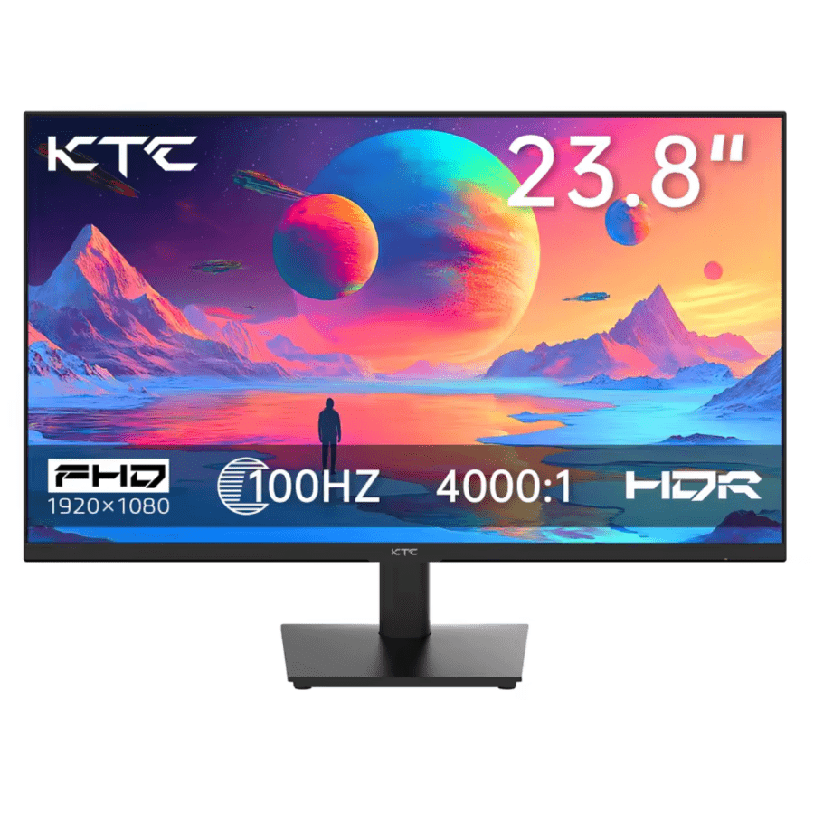 KTC 24" 1080p HDR 100Hz LED Monitor: $62