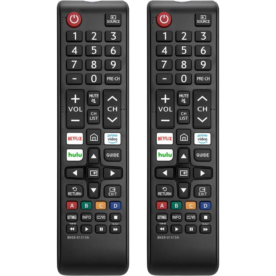 Universal Remote for Samsung TVs 2-pack: $8 Universal Remote for Samsung TVs 2-pack: $8