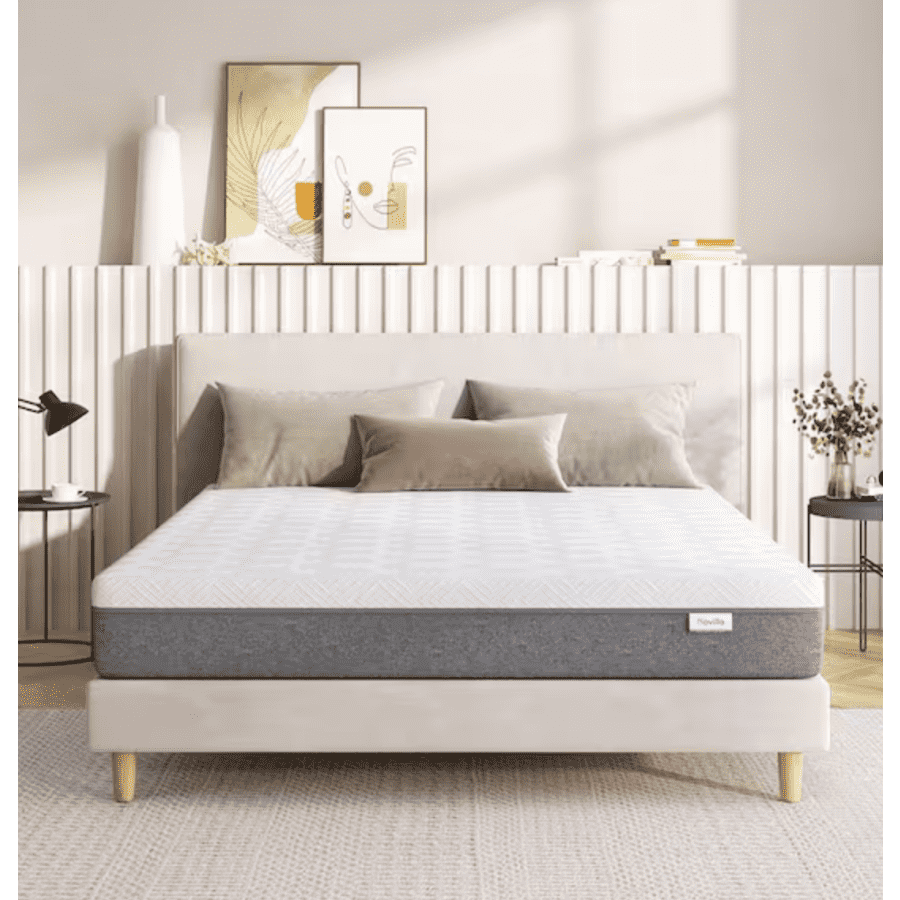 Novilla 8" Queen Cooling Gel Memory Foam Tight Top Mattress: $199 Novilla 8" Queen Cooling Gel Memory Foam Tight Top Mattress: $199