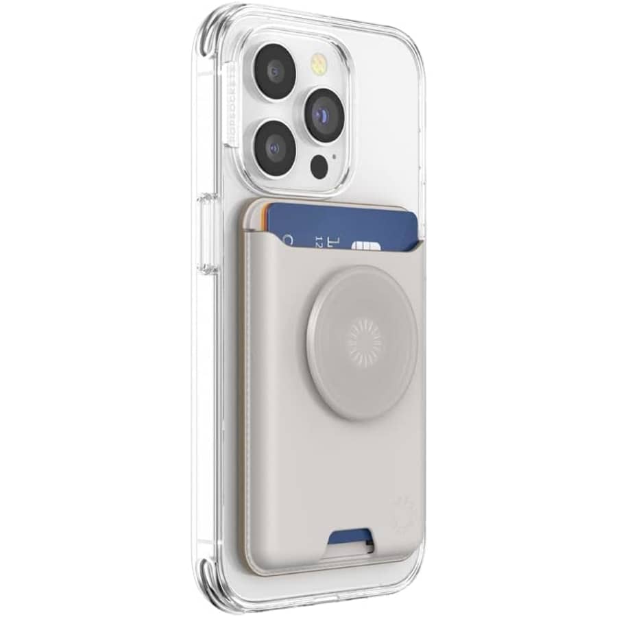 PopSockets Softgoods Phone Wallet with Grip for MagSafe: $33