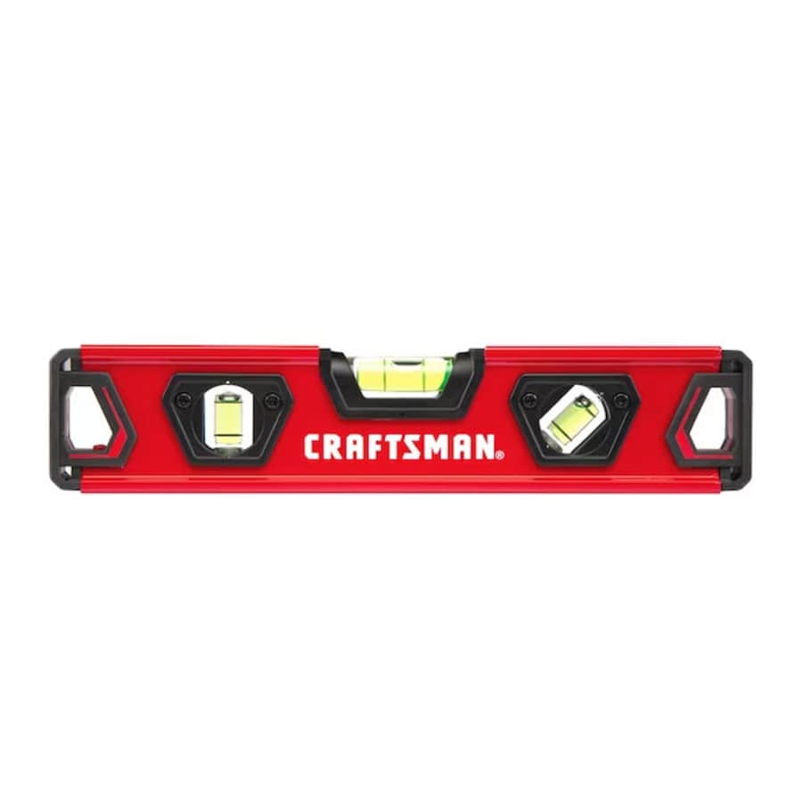 Craftsman Aluminum 9" 3-Vial Magnetic Torpedo Level: $16 in cart