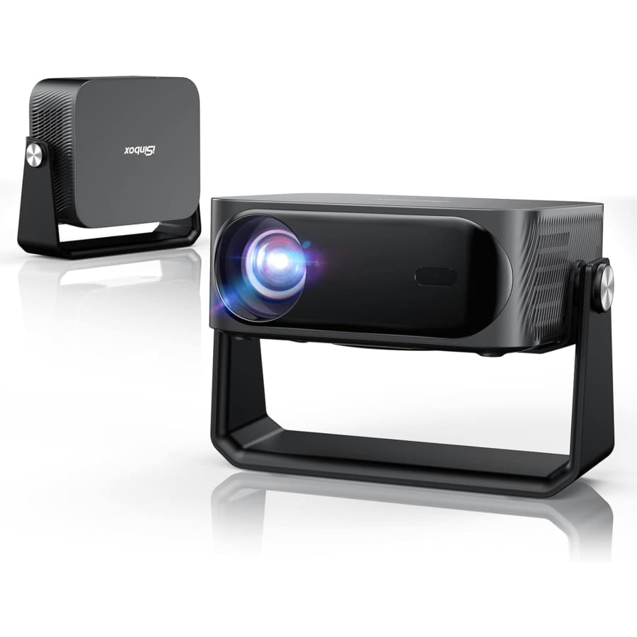 iSinbox 1200 ANSI AI Movin 2.0 4K Outdoor Projector w/ Wifi and Bluetooth: $99.99 iSinbox 1200 ANSI AI Movin 2.0 4K Outdoor Projector w/ Wifi and Bluetooth: $99.99