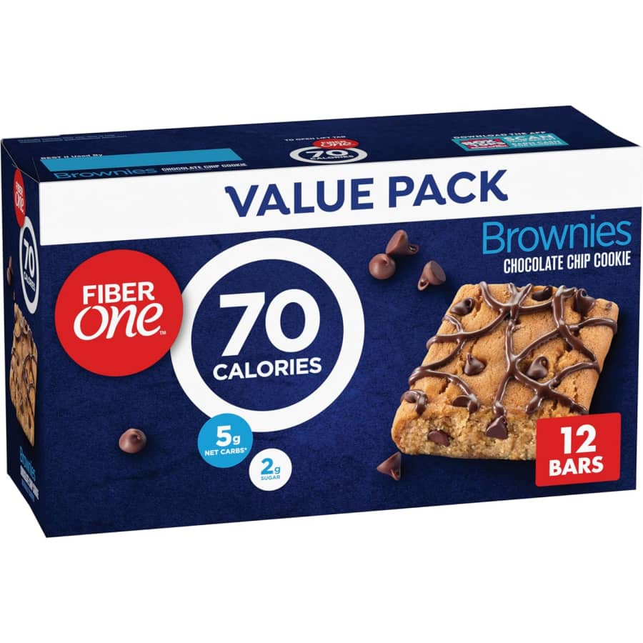 Fiber One 70 Calorie Brownies 12-Count: $3.71 via Sub & Scribe