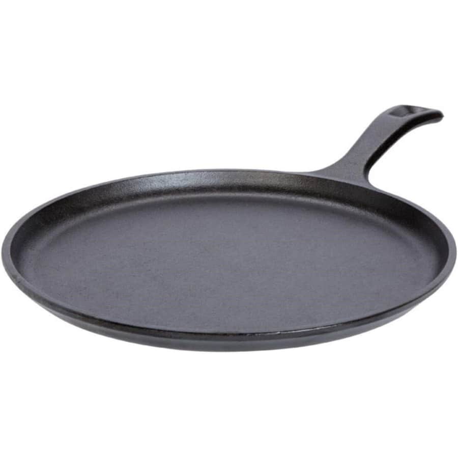 Lodge Cast Iron 10.5" Seasoned Round Griddle: $17