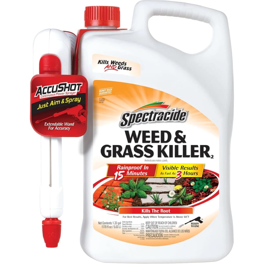 Spectracide Weed and Grass Killer 1-Gallon with AccuShot: $18.46 Spectracide Weed and Grass Killer 1-Gallon with AccuShot: $18.46