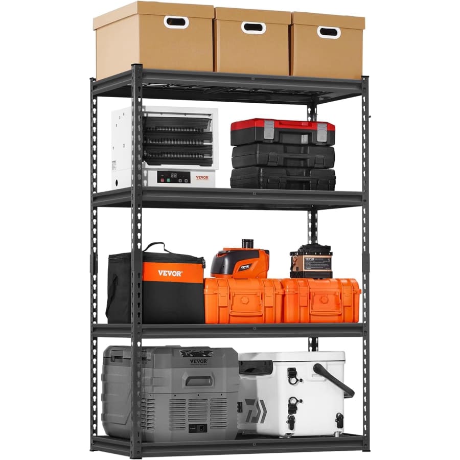 Vevor 60" 4-Tier Heavy Duty Garage Shelving: $70 Vevor 60" 4-Tier Heavy Duty Garage Shelving: $70