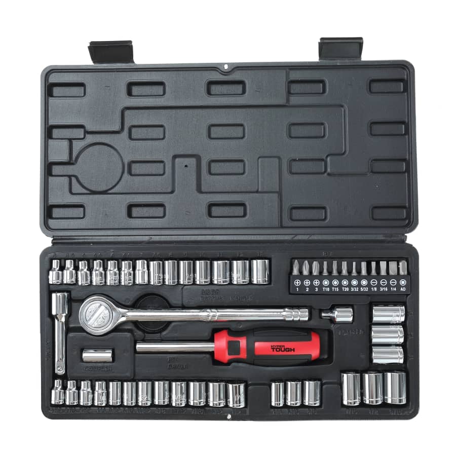 Hyper Tough 54-Piece Socket Set: $12.88 Hyper Tough 54-Piece Socket Set: $12.88