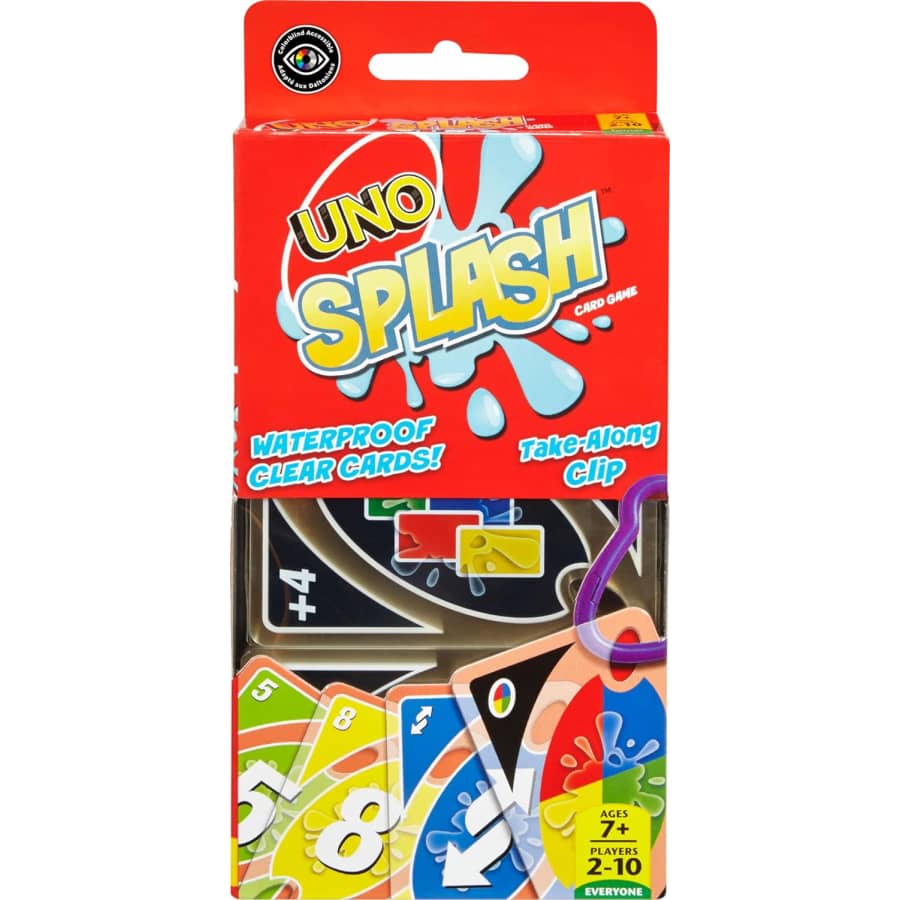 Uno Splash Card Game: $6.66 Uno Splash Card Game: $6.66