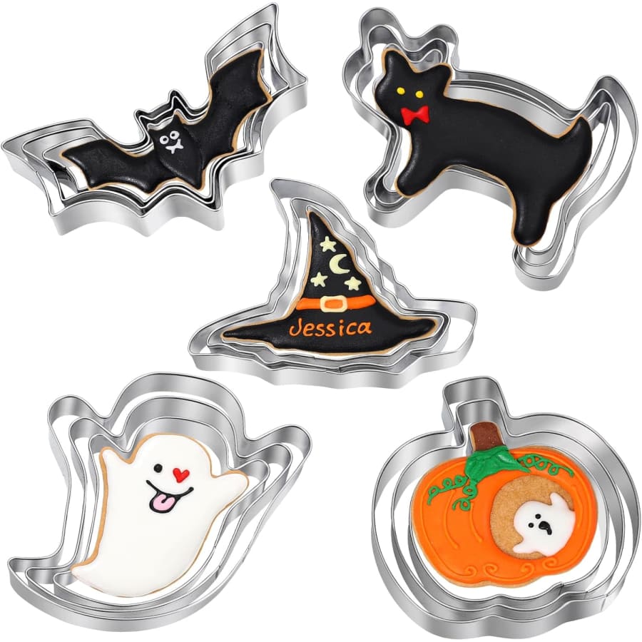 15-Piece Halloween Cookie Cutter Set: $3.99 15-Piece Halloween Cookie Cutter Set: $3.99
