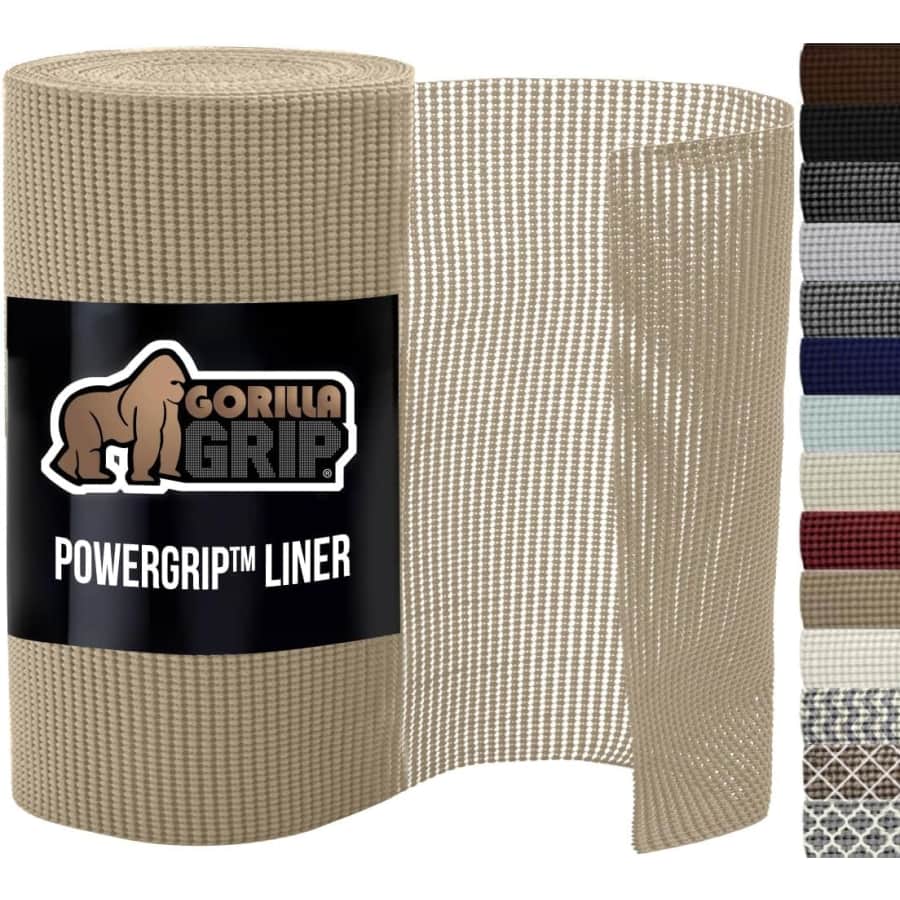 Gorilla Grip 12" x 20" powerGRIP Drawer Shelf and Cabinet Liner: $22