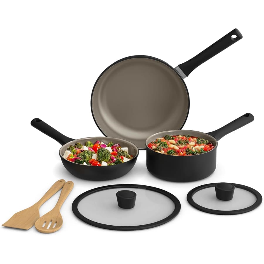 Bella 7-Piece Cookware Set: $28 Bella 7-Piece Cookware Set: $28
