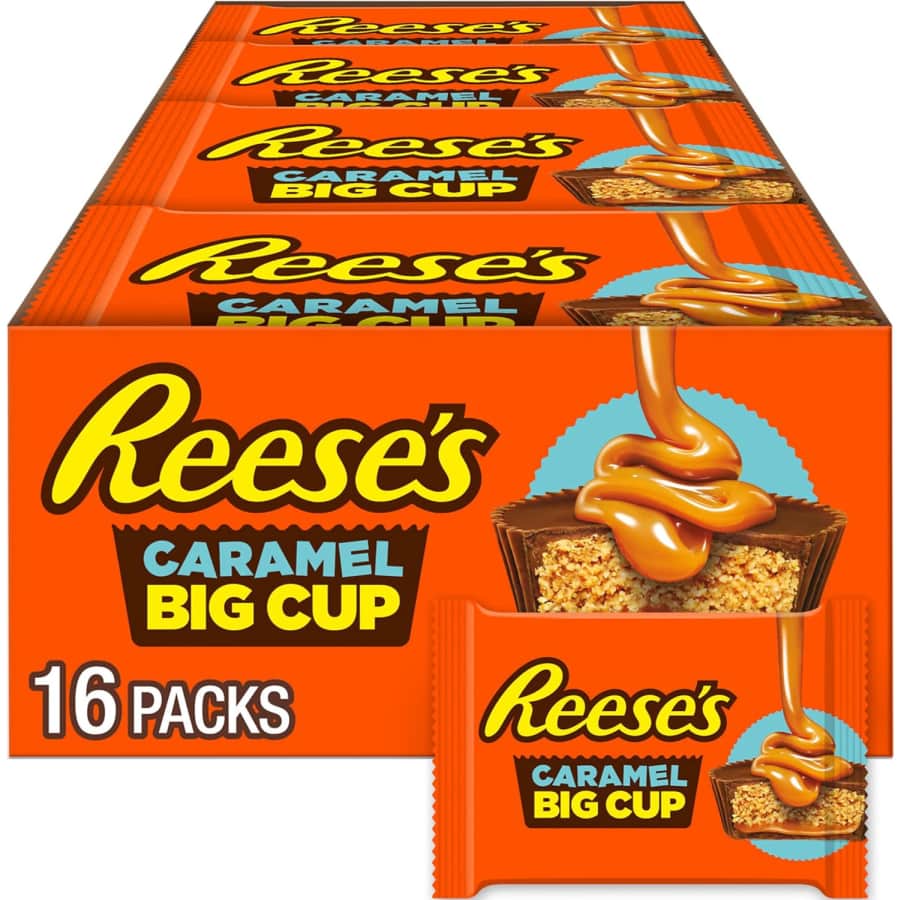 Reese's CaramelBig Cup 16-Pack: $14