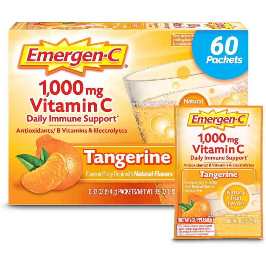 Emergen-C 1,000mg Vitamin C Powder 60-Count: $14 via Sub & Save
