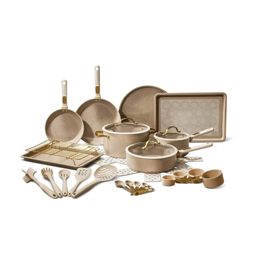 Thyme & Table 32-Piece Aluminum Cookware Set: $88
