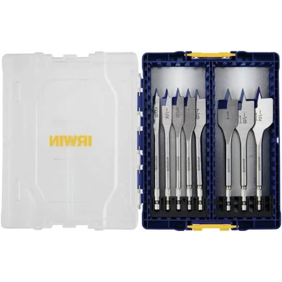 Irwin Speedbor Max 8pc Drill Bit Set: $14 Irwin Speedbor Max 8pc Drill Bit Set: $14