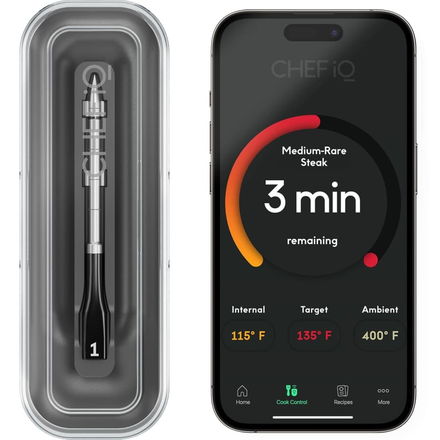 Chef iQ Sense Smart Wireless Meat Thermometer: $50