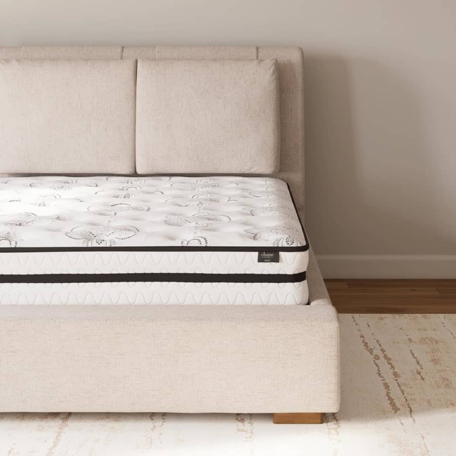 Signature Design by Ashley Queen Size Chime 10" Hybrid Mattress with Cooling Gel Memory Foam: $280