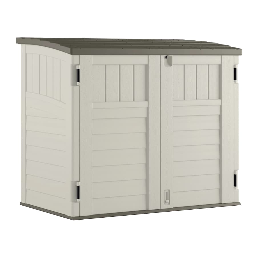 Suncast 34-cu. ft. Horizontal Outdoor Resin Storage Shed: $189