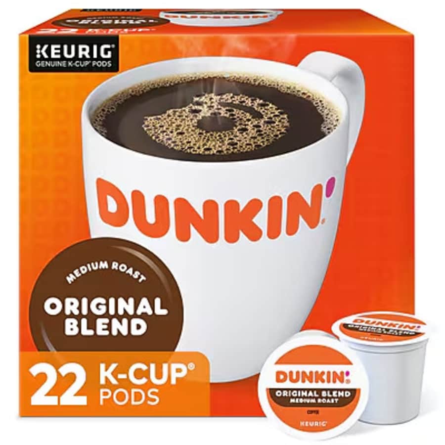 Dunkin' K-Cup Multipacks at Staples: From $13 Dunkin' K-Cup Multipacks at Staples: From $13