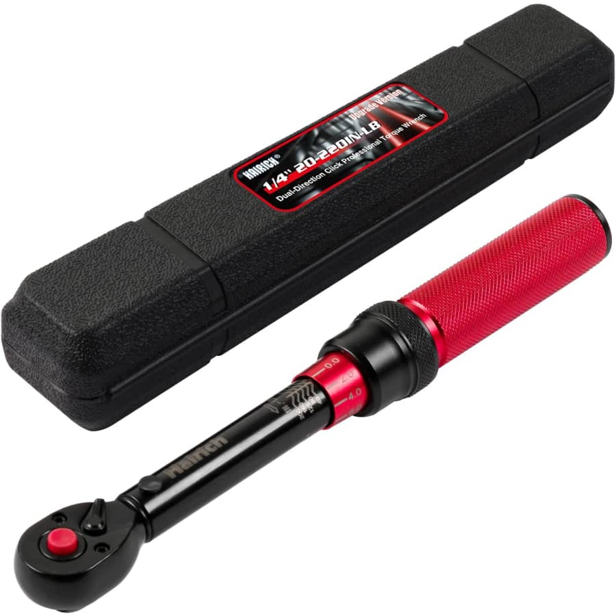 1/4" Torque Wrench: $13 1/4" Torque Wrench: $13