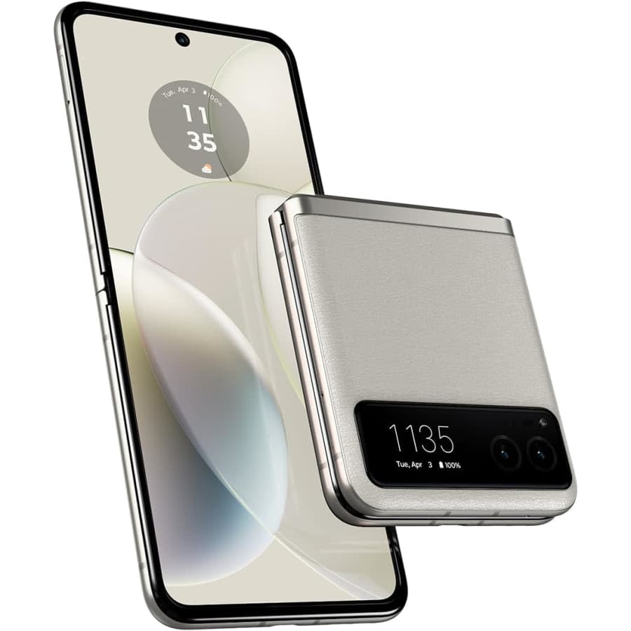Unlocked Motorola Razr 128GB Android Flip Smartphone (2023): $340 Unlocked Motorola Razr 128GB Android Flip Smartphone (2023): $340
