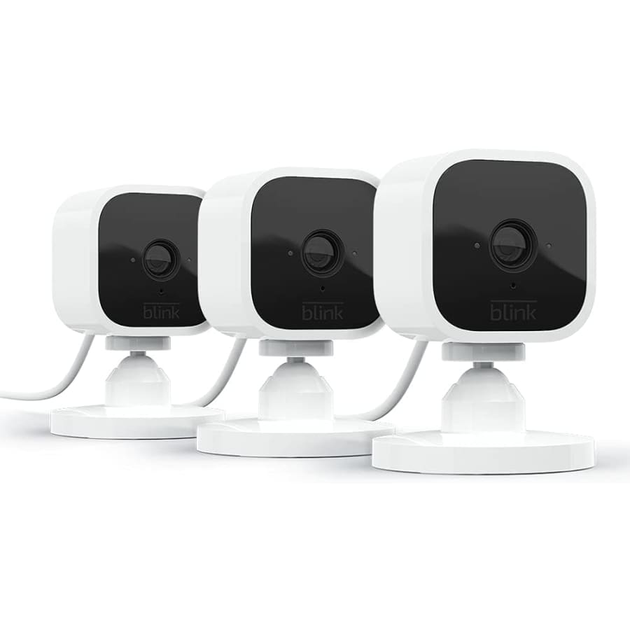 Blink Mini 1080p Security Camera 3-Pack: $30