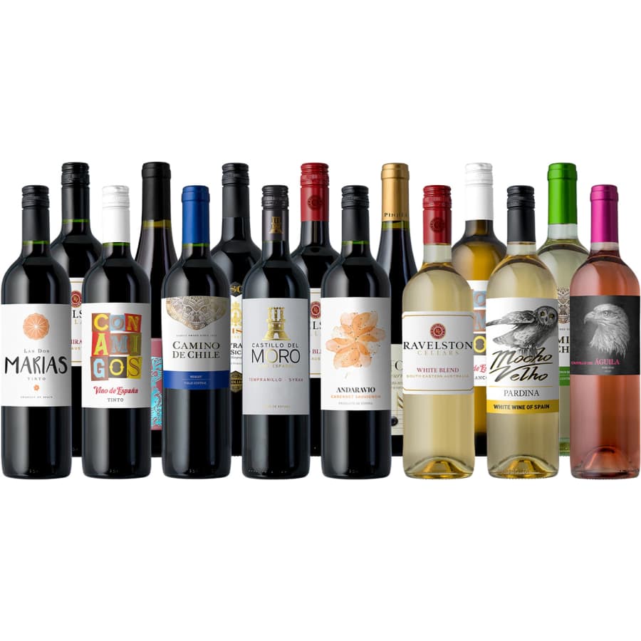 Splash Wine's Presidents' Day 15-Bottle Pack: $95 Splash Wine's Presidents' Day 15-Bottle Pack: $95