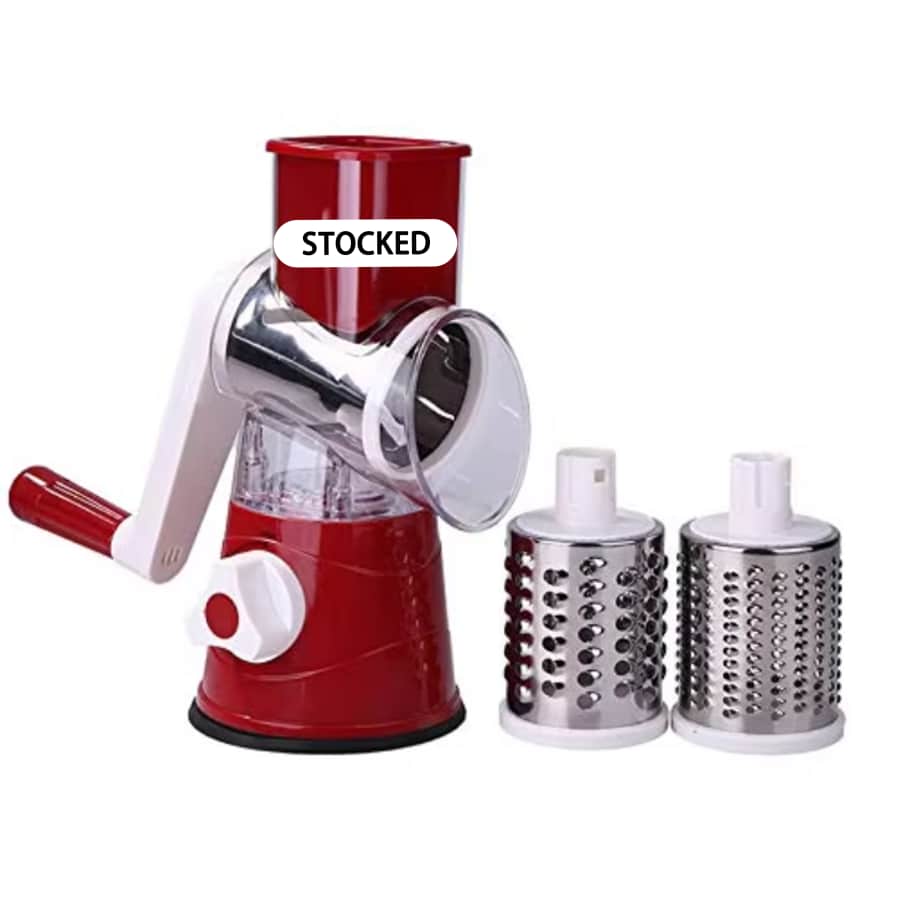 3-in-1 Rotary Cheese Grater: $2.24