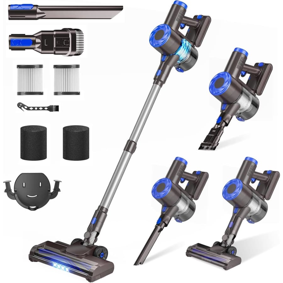 Airdiya P1 40Kpa Cordless Stick Vacuum: $42.49