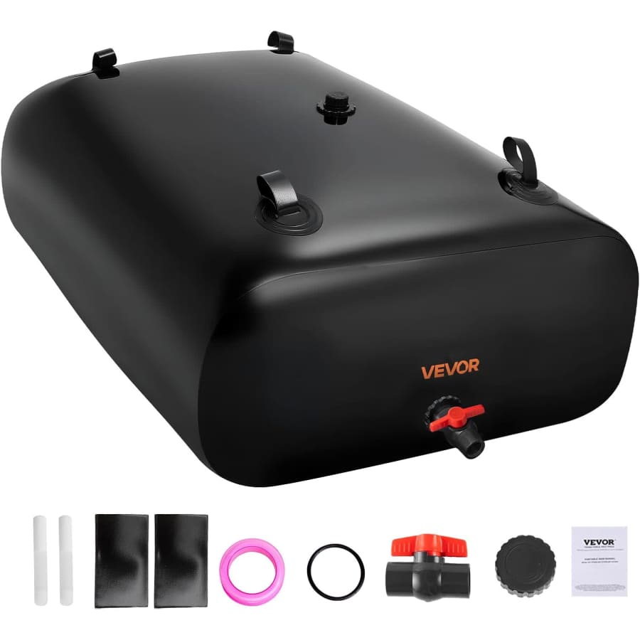 Vevor 264-Gallon Portable Water Storage Bladder: $63.99