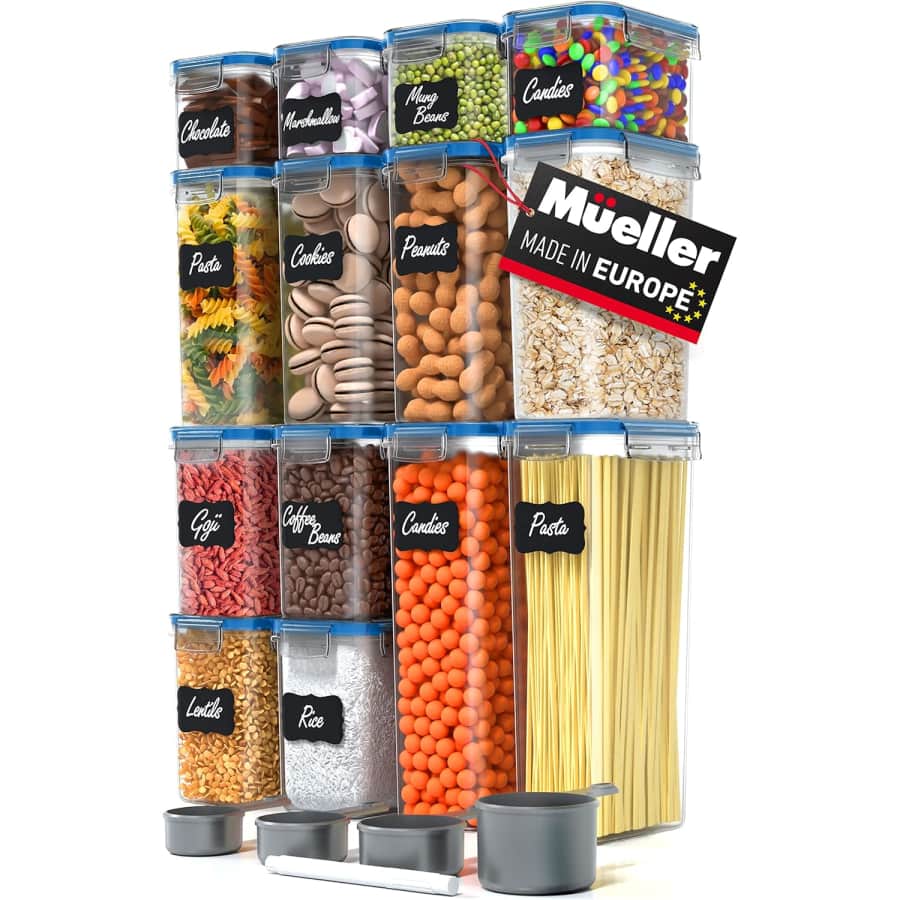 Mueller 14-Piece Food Storage Container Set: $25 Mueller 14-Piece Food Storage Container Set: $25